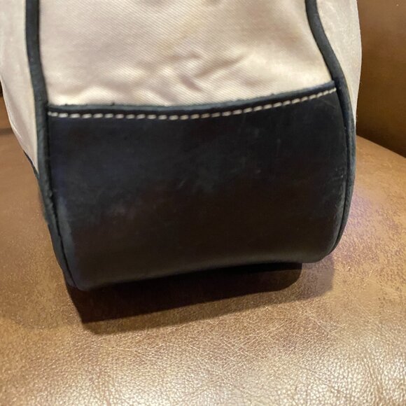 Large Coach Canvas/Leather Tote # 7708 TLC - Picture 10 of 14